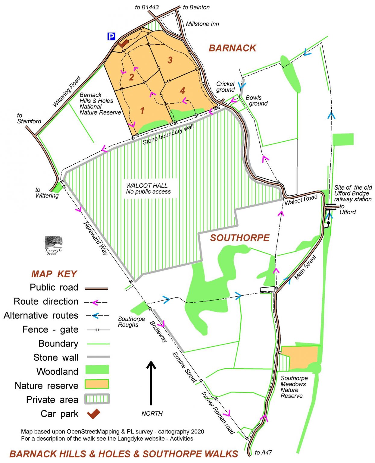 Barnack and Southorpe walk | Langdyke Countryside Trust